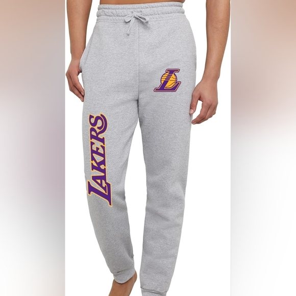 L.A Lakers Jogger Sweatpants Men's Large - Picture 1 of 2